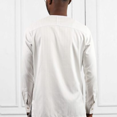 White Long Sleeves Shirt | African Wear