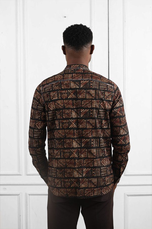 African print Long Sleeves Shirt | African Wear