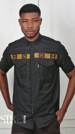 Print Short Sleeves Shirt