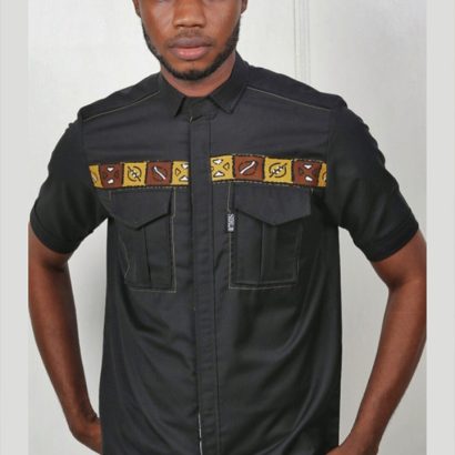 Print Short Sleeves Shirt