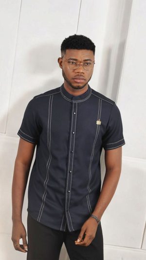 Denim Print Shirt