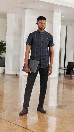 Denim Print Shirt