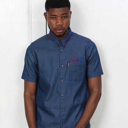Denim Print Shirt