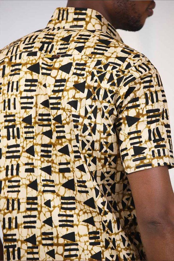 Print Short Sleeve Shirt| African Wear